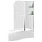 Anzzi Right Drain Tub With 48 x 58 in. Tub Door in Brushed Nickel, 5 ft. SD05401BN-3060R - alternate 7